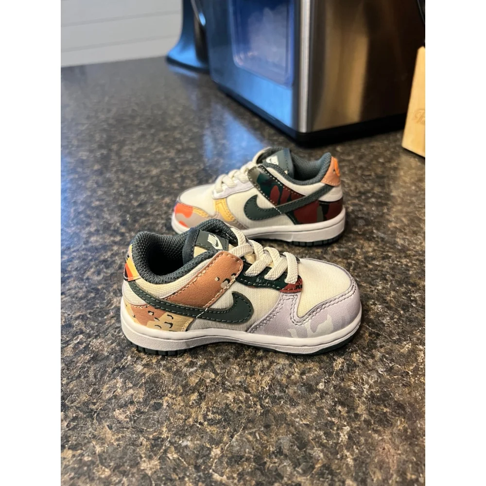 Nike 2021 Dunk Low SE TD 'Sail Multi-Camo